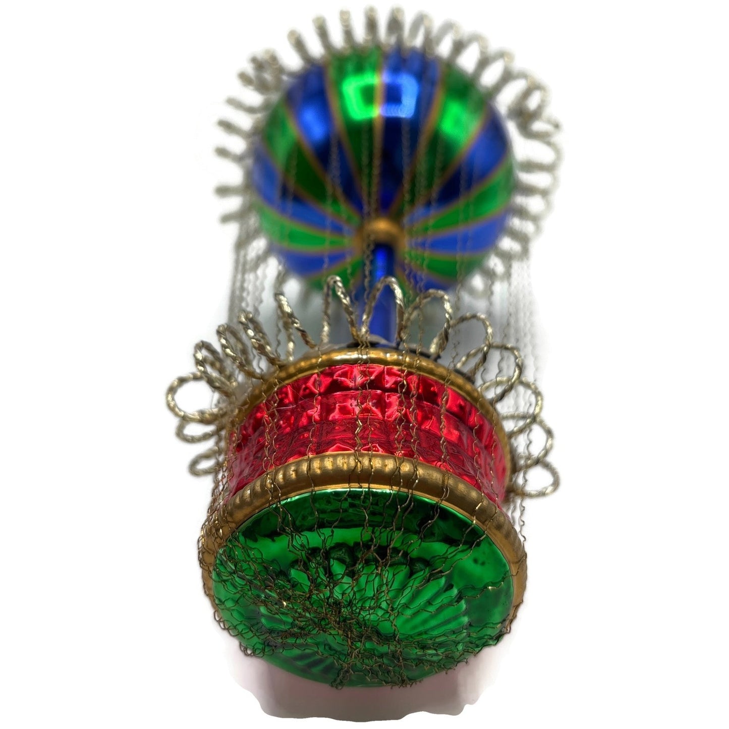 Christopher Radko Cloud Bound Hot Air Balloon Christmas Tree Ornament 01-0951-0