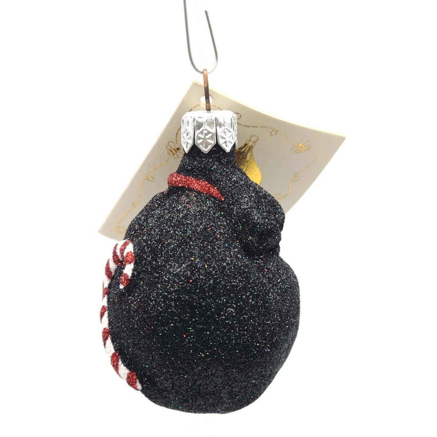 Patricia Breen Peppermint Sack Black Candy Canes Christmas Holiday Tree Ornament
