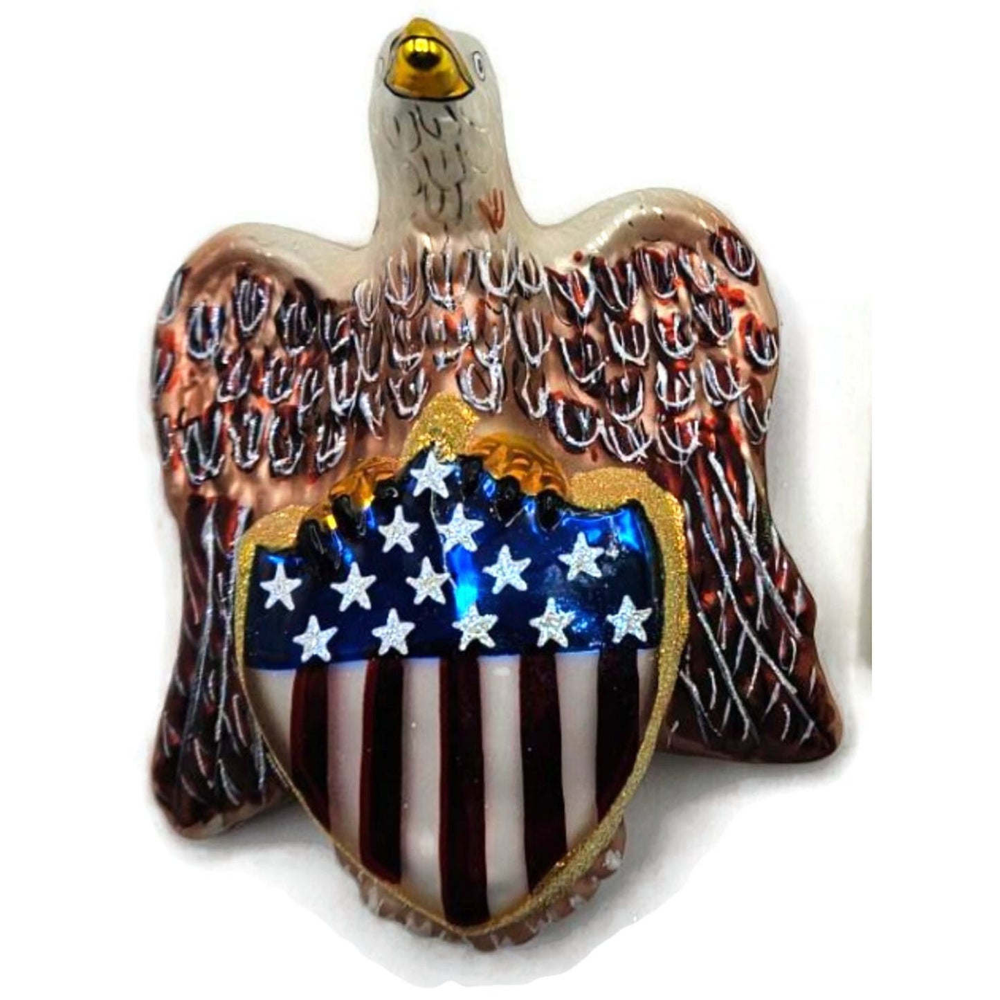 Christopher Radko Freedom's Wings Bald Eagle Patriotic Ornament 01-0307-0