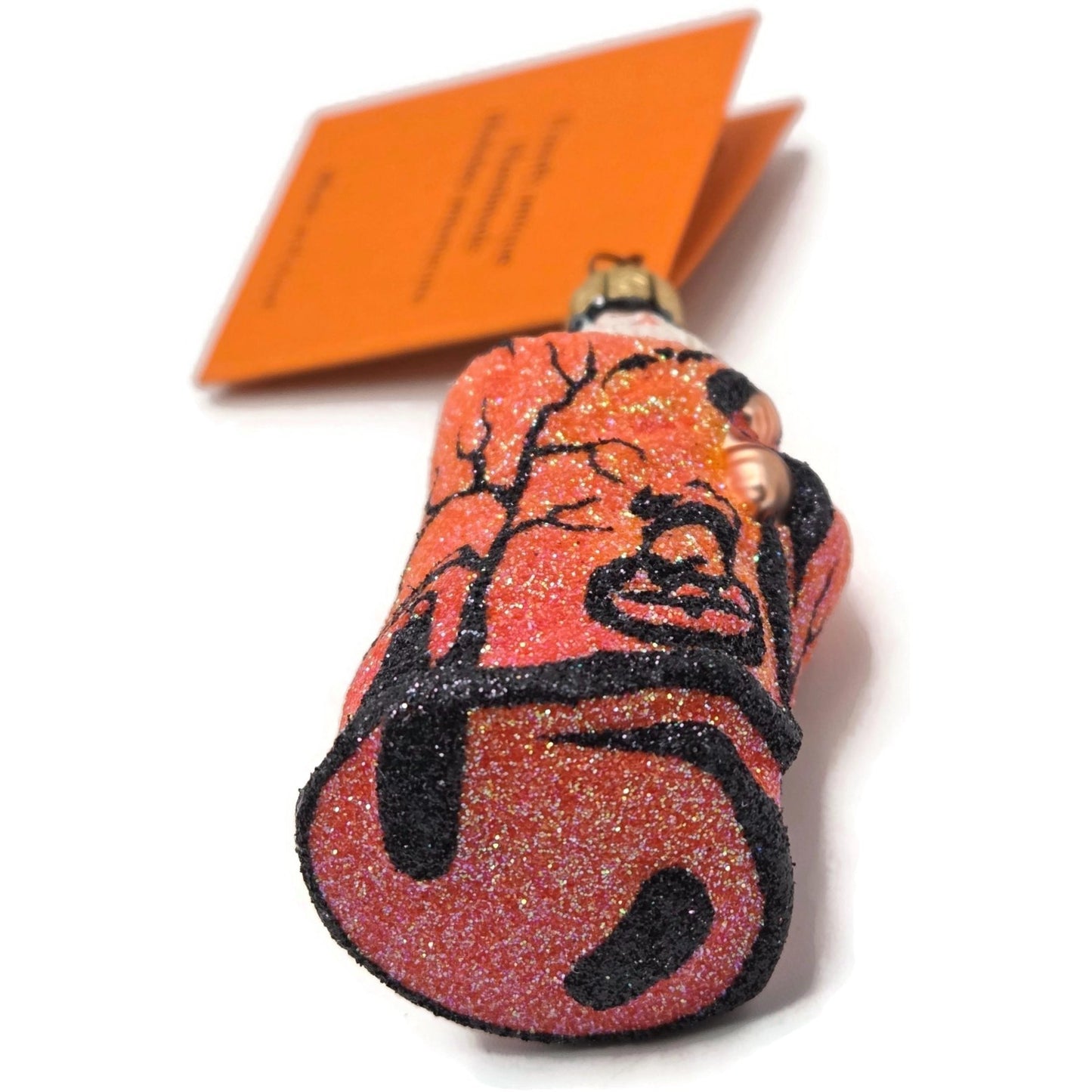 Patricia Breen Miniature Redoute Santa Claus Orange Cat Halloween Ornament