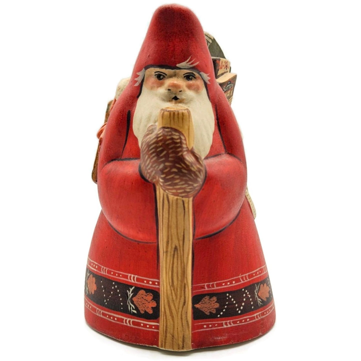 Vaillancourt Sutton 300th Anniversary Santa Claus Chalkware Christmas Figurine