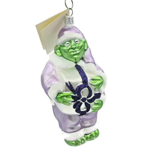 Patricia Breen Mmmonster Delivery Lavender Ornament Halloween Monster 9919