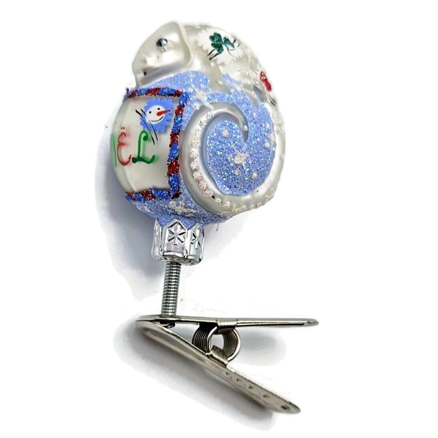 Patricia Breen Ultra Miniature Chameleon Letters Clip On Christmas Tree Ornament