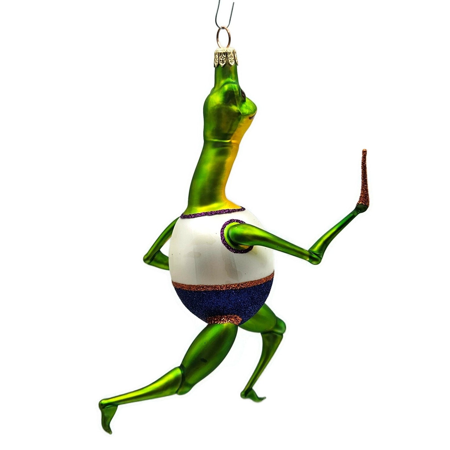 Slavic Treasures Frog Number 5 Halloween Christmas Tree Ornament 00405AFB