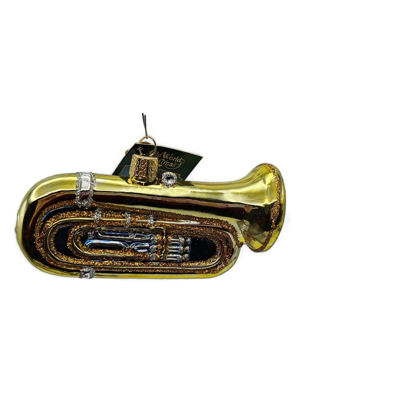 Tuba Ornament Musical Instrument Brass Symphony Horn Old World Christmas OWC
