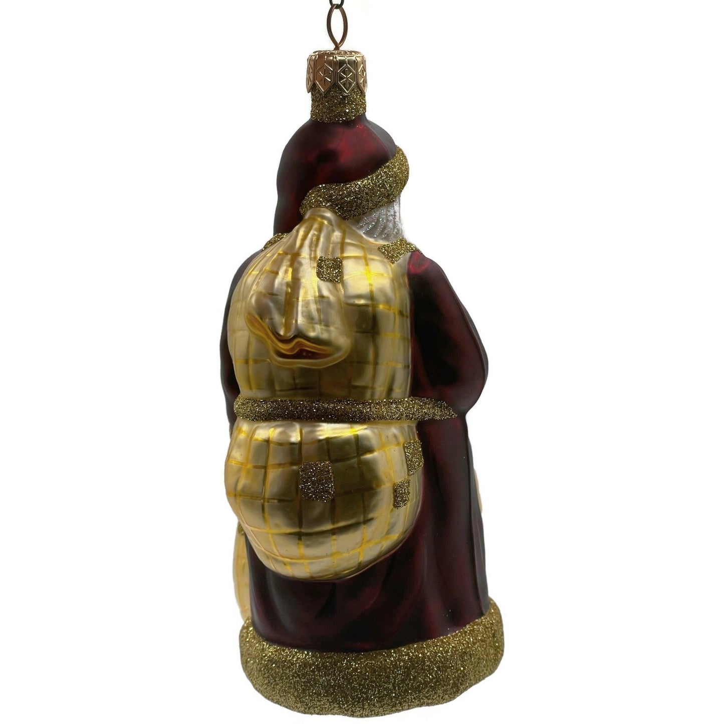 Patricia Breen Laden With Love Bordeaux Green Mittens Christmas Tree Ornament