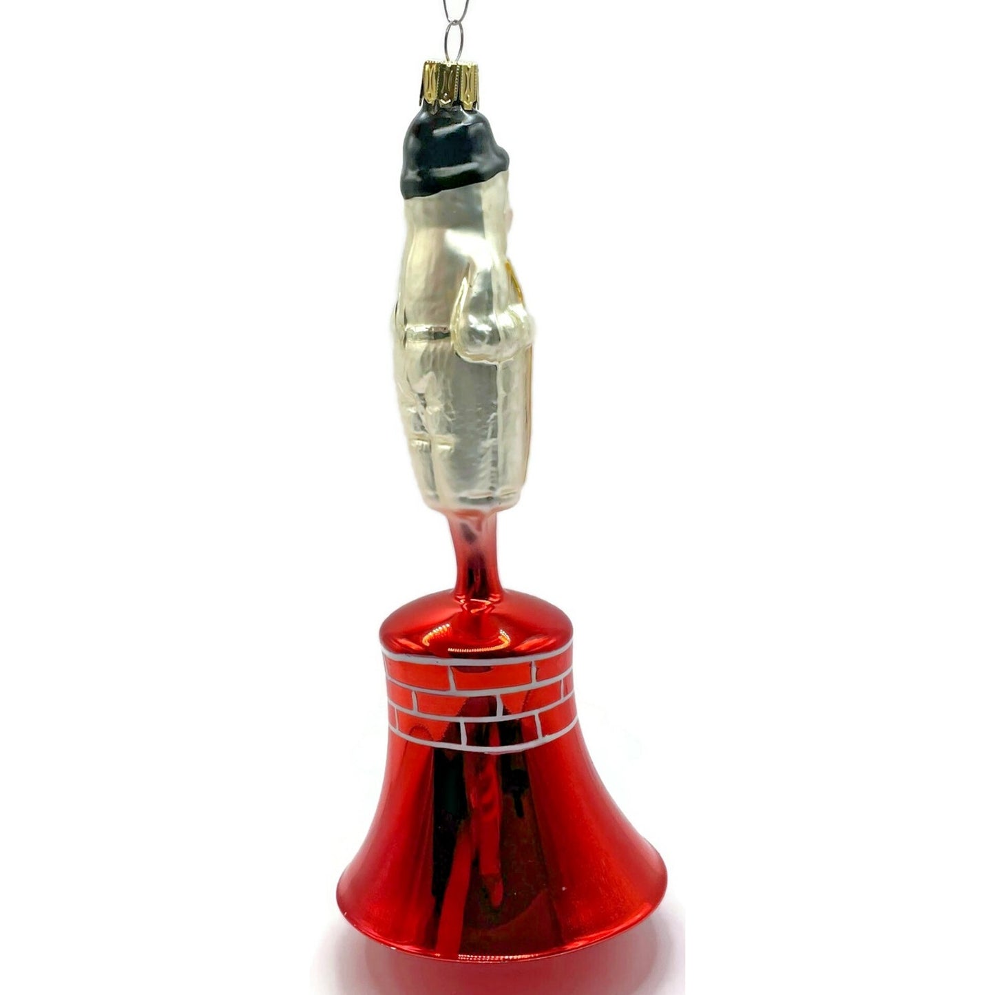 Christopher Radko Chimney Sweeps Red Bell Christmas Tree Ornament 92-179-0