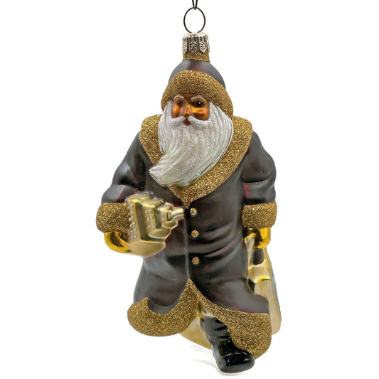 Patricia Breen City Santa Claus Bordeaux Ethnic St. Louis Christmas Ornament