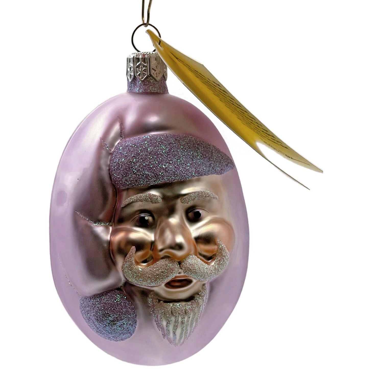 Patricia Breen Jelly Bean Santa Claus Lavender Easter Candy Christmas Ornament