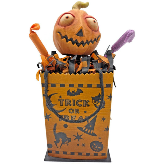 Rucus Studio Boogie Goodie Bag Halloween Candy Box Bobble Head Scott Smith 2002