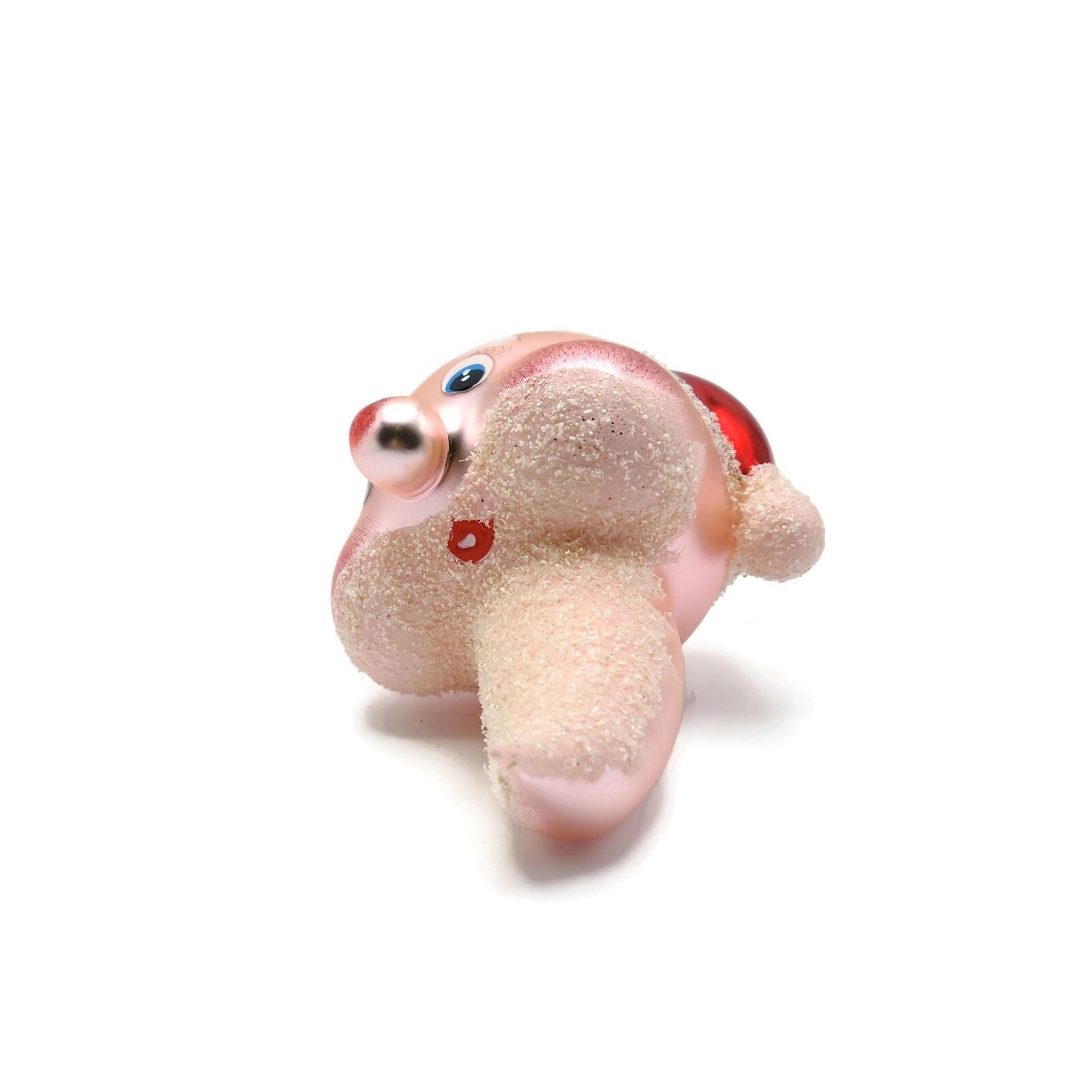 Christopher Radko Cheeky St. Nick Pink Italian Christmas Tree Ornament 95-274-0