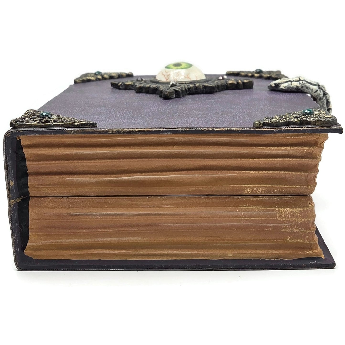 Katherine’s Collection Halloween Skeleton Spell Book Stand Gothic Home Decor