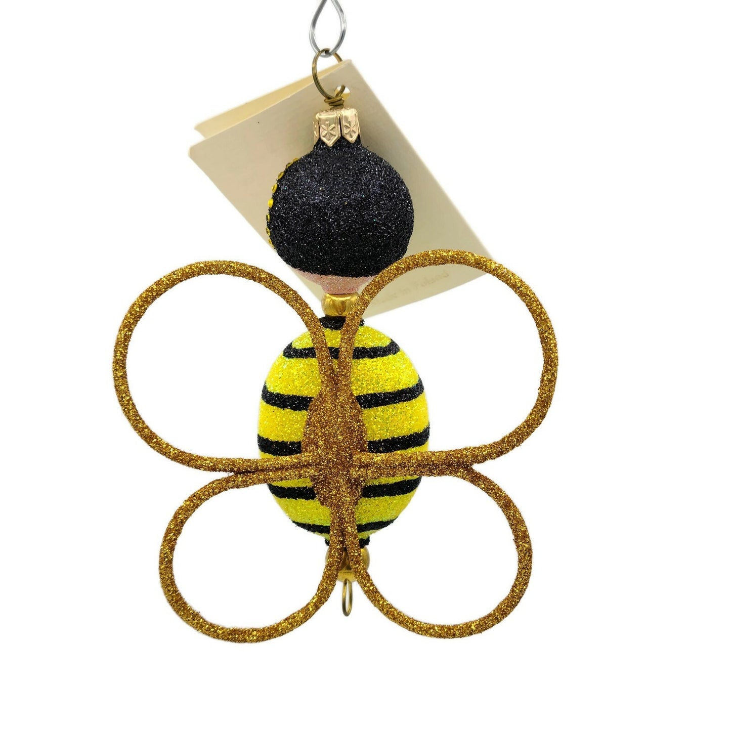 Patricia Breen Connies Bee Kinley Kinetics Spring Easter Gold Holiday Ornament