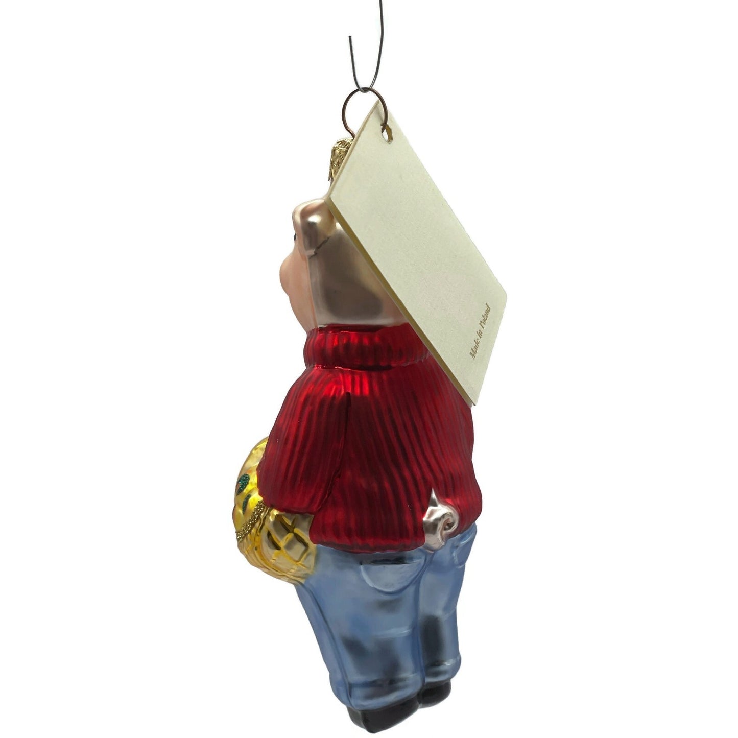 Patricia Breen This Little Piggy Goes to the Market Christmas Tree Ornament