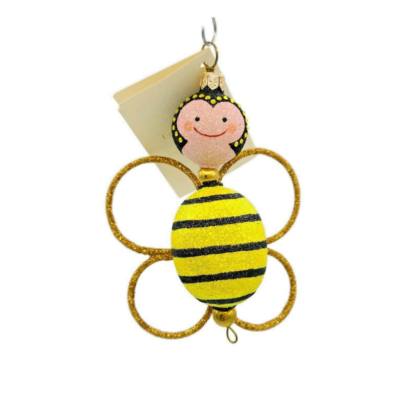 Patricia Breen Connies Bee Kinley Kinetics Spring Easter Gold Holiday Ornament
