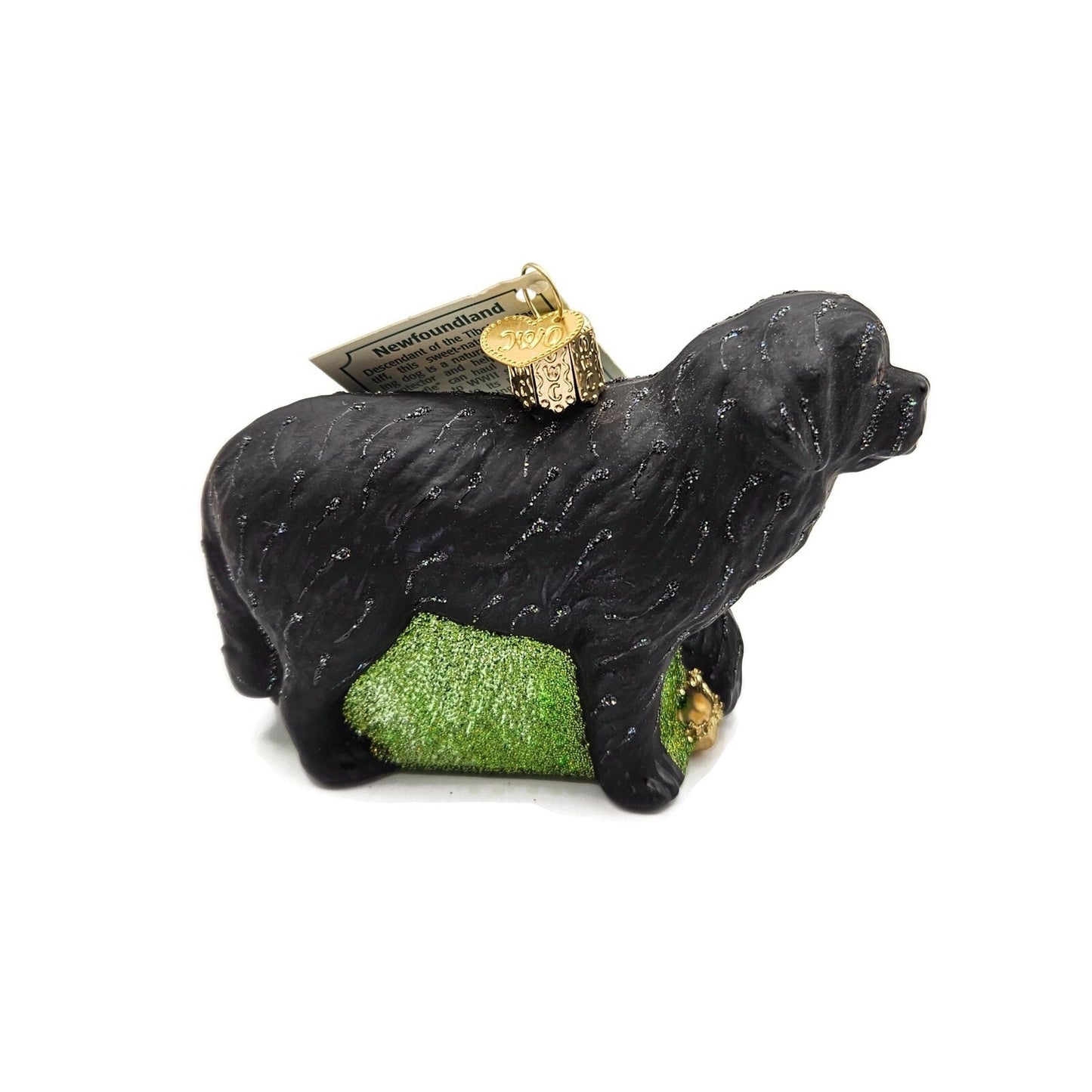 Old World Christmas Newfoundland Tibetan Mastiff Dog Animal Christmas Ornament