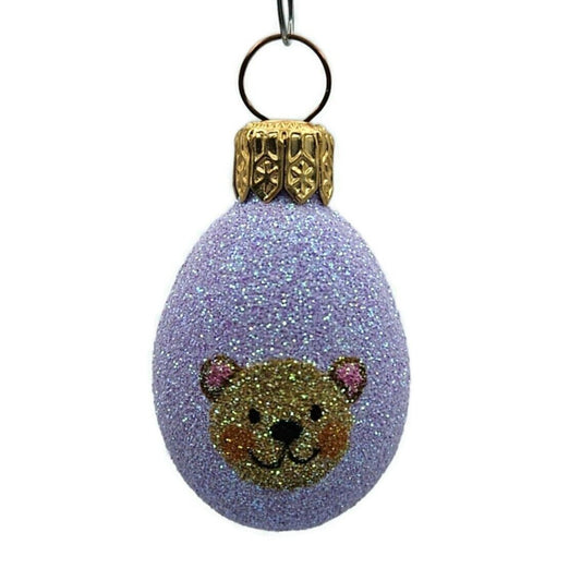 Patricia Breen Miniature Egg Surprise Teddy Bear Easter Christmas Ornament