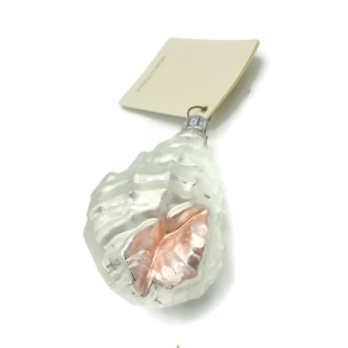 Patricia Breen Erics Shell Pearl Summer Aquatic Nautical Ocean Holiday Ornament