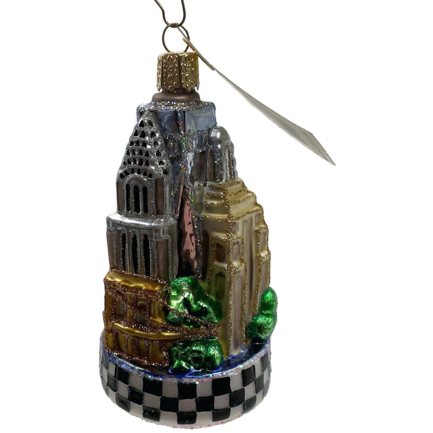 New York City Statue Of Liberty World Trade Ctr OWC Old World Christmas Ornament