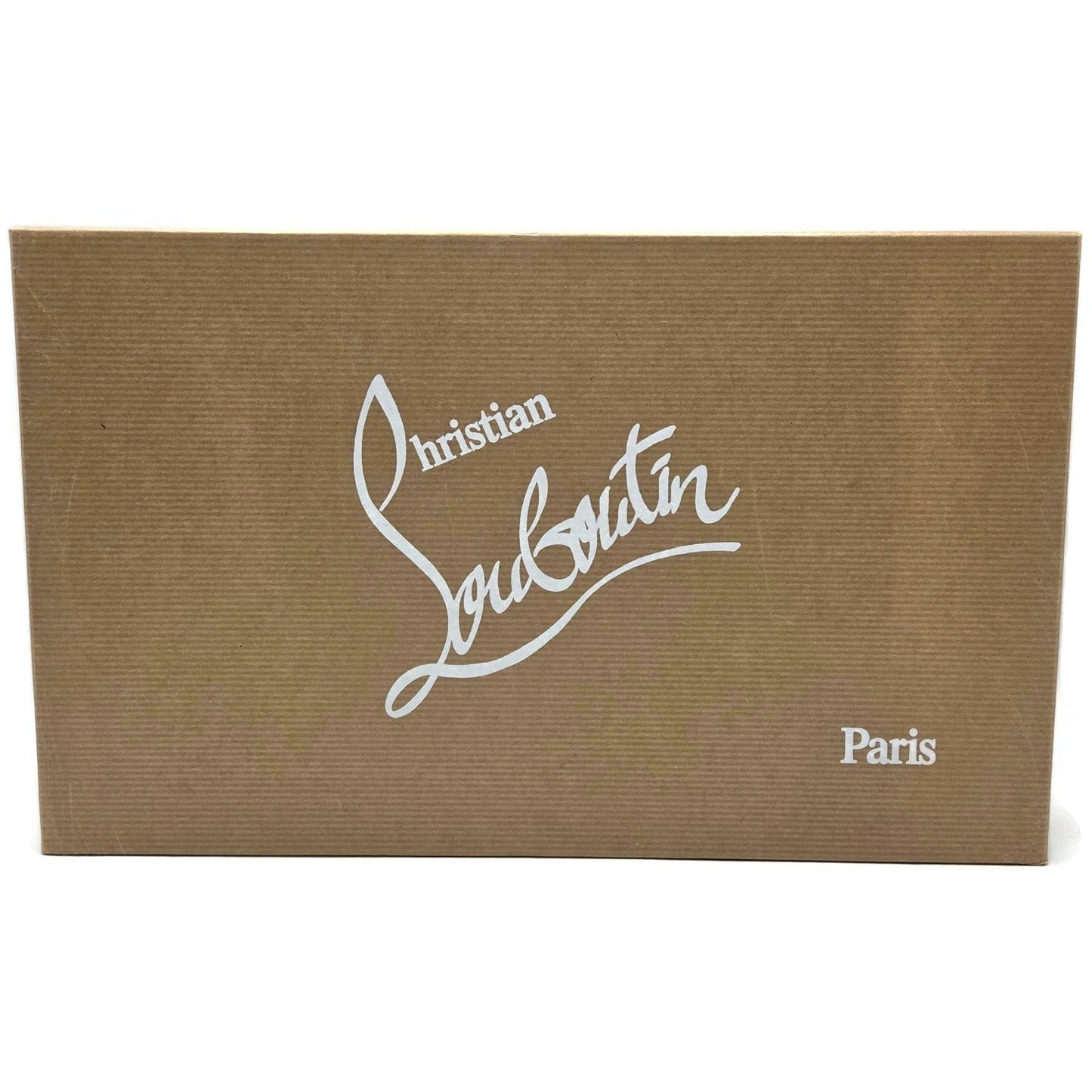 Christian Louboutin Harvanana Flat Veau Velours Blue Size 39 Spikes Crest Loafer