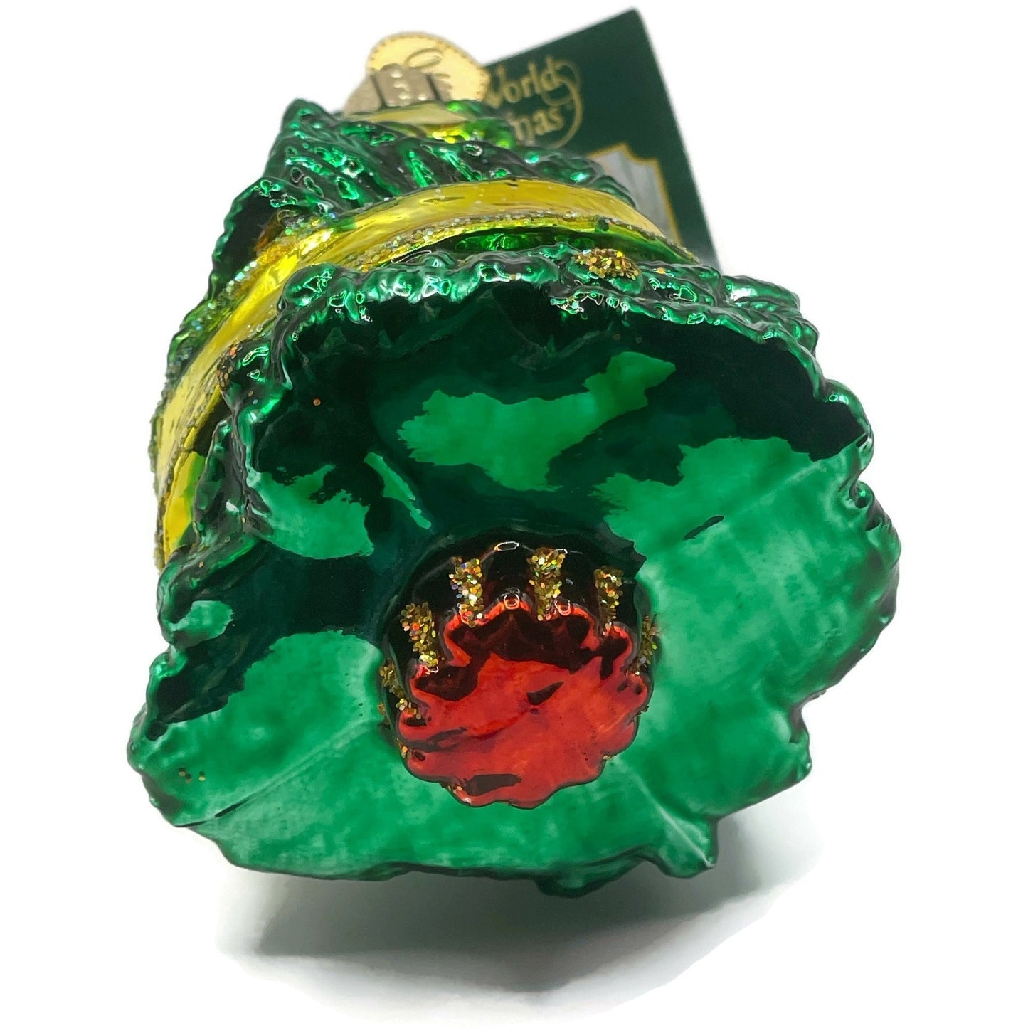 Support Our Troops Yellow Ribbon Military Old World Christmas Tree Ornament OWC