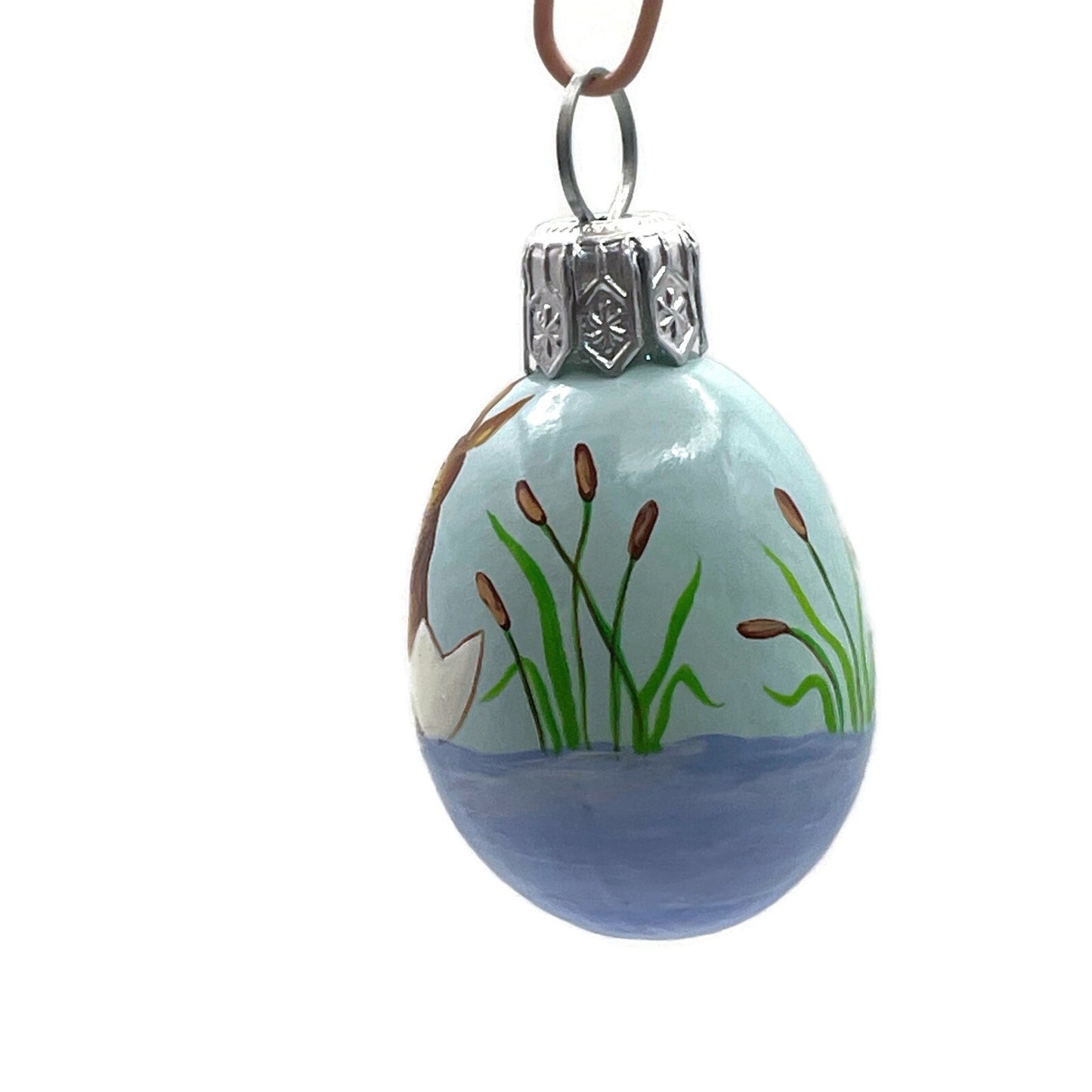 Patricia Breen Miniature Egg The Fens Bunnies Easter Christmas Tree Ornament