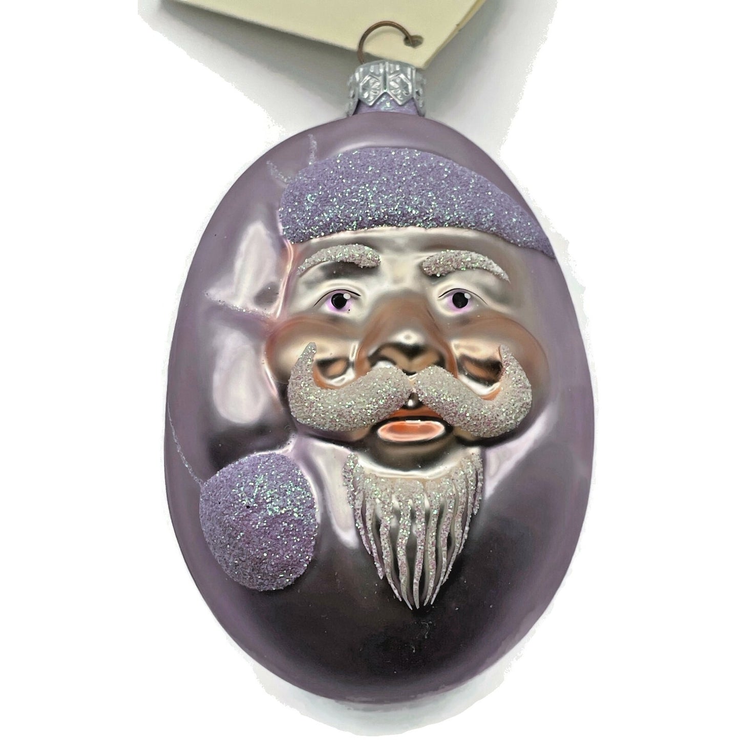 Patricia Breen Jelly Bean Santa Claus Lavender Easter Candy Christmas Ornament