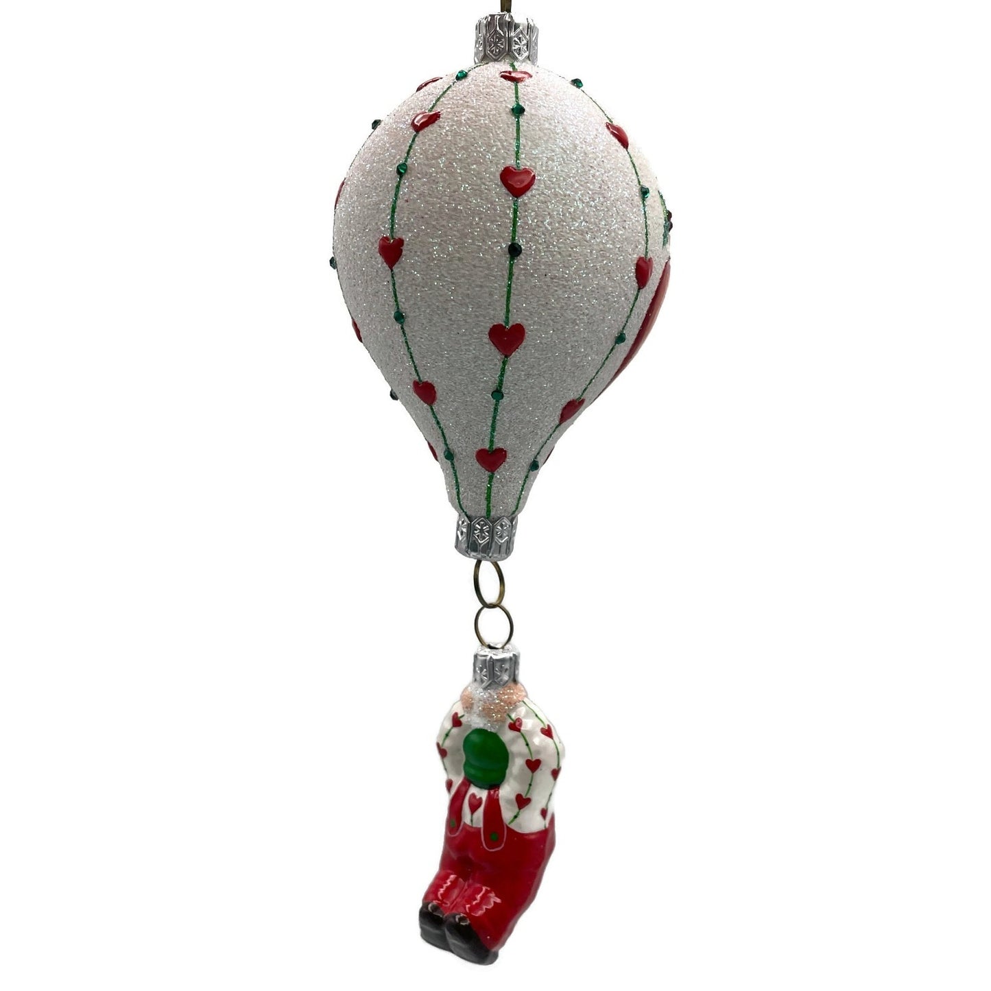 Patricia Breen Miniature Balloon Boy Hearts Valentines Christmas Tree Ornament