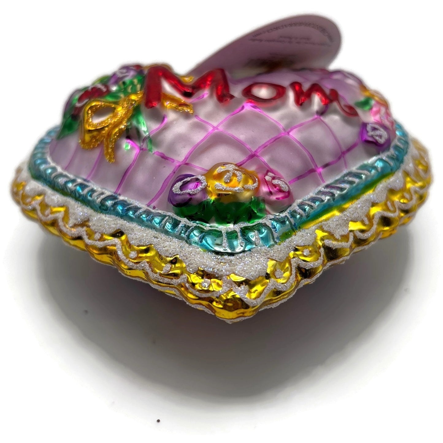 Christopher Radko Soft On Mom 20th Anniversary Christmas Tree Ornament 1011347