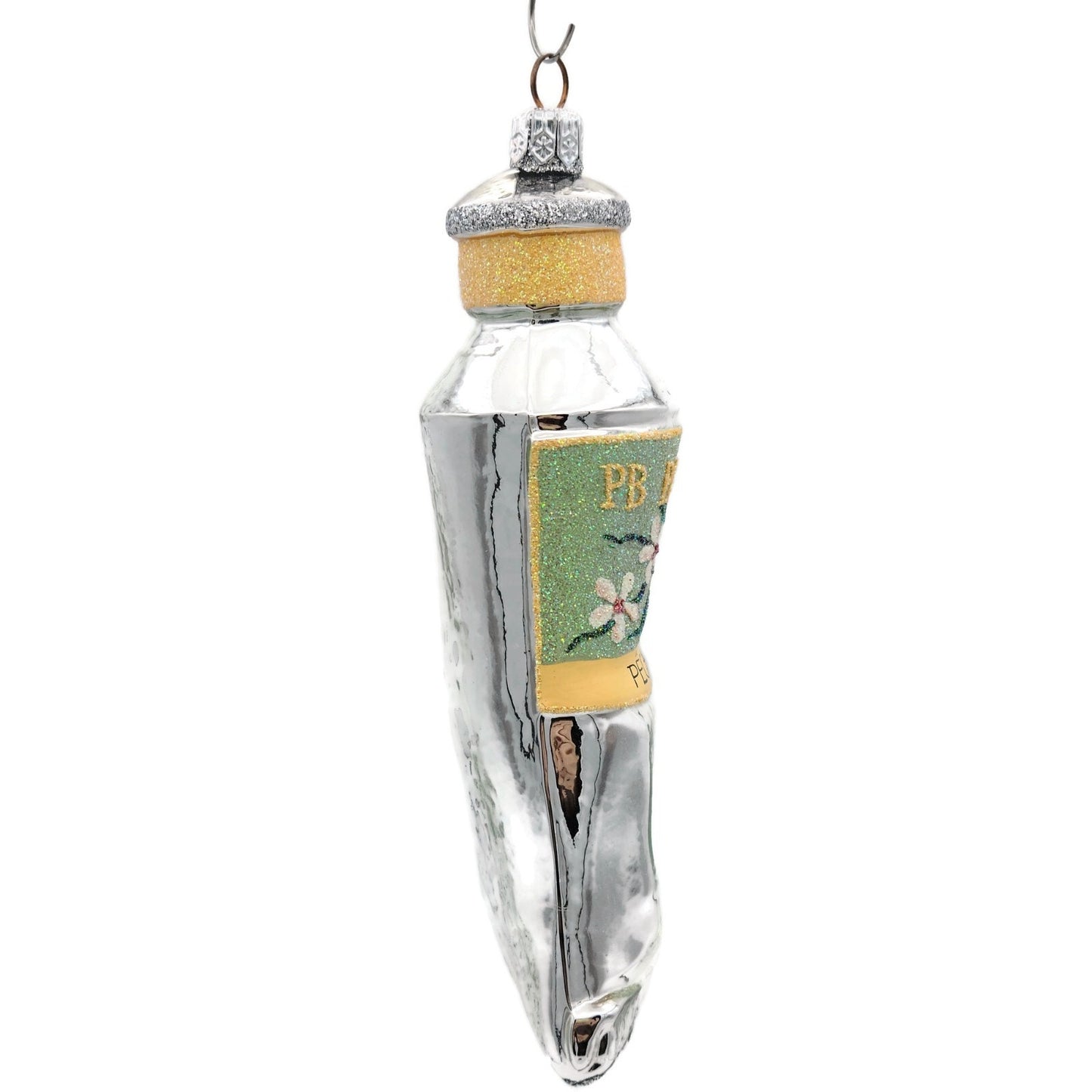 Patricia Breen PB Paints Peche Peach Art Fruit Paint Tube Holiday Ornament