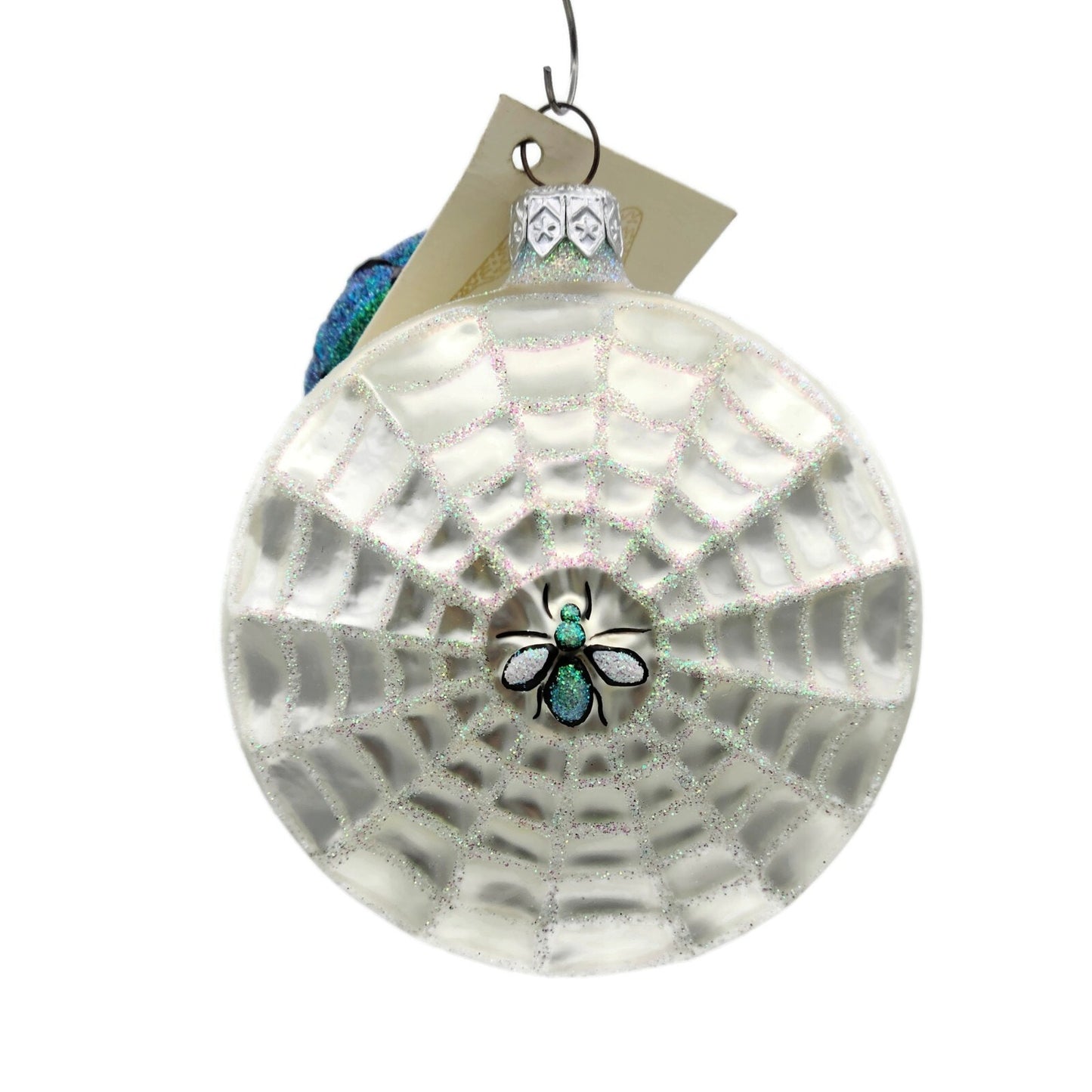 Patricia Breen Victorian Spider and Web Pearl Halloween Christmas Tree Ornament