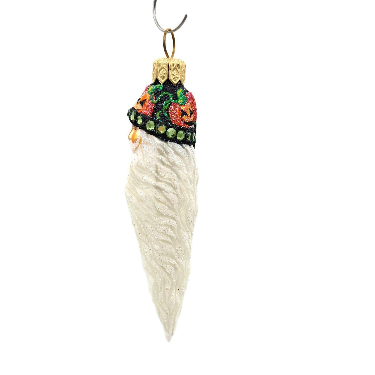 Patricia Breen Stocking Cap Santa Halloween Pumpkins Christmas Tree Ornament