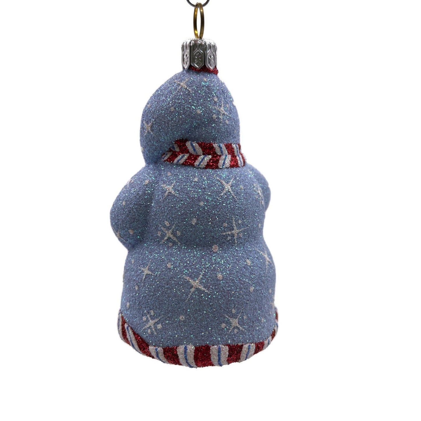Patricia Breen Ornamental Snowman Blue Christmas Holiday Tree Ornament
