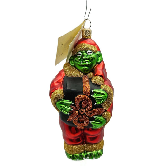 Patricia Breen Mmmonster Delivery Orange Halloween Christmas Tree Ornament