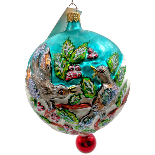 Christopher Radko Four Calling Birds 12 Days Of Christmas Tree Ornament 1996