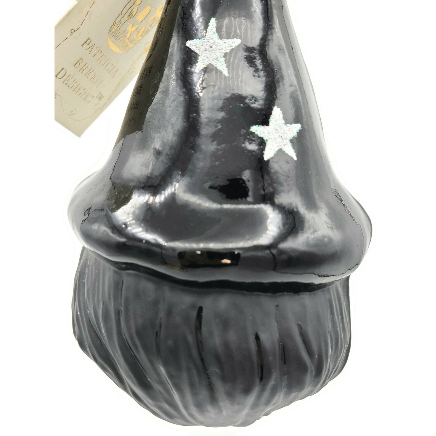 Patricia Breen Witch Hazel Stars Black Hat Halloween Christmas Holiday Ornament