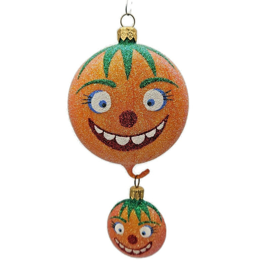 Patricia Breen Zany Gourd Duo Orange Halloween Christmas Holiday Tree Ornament