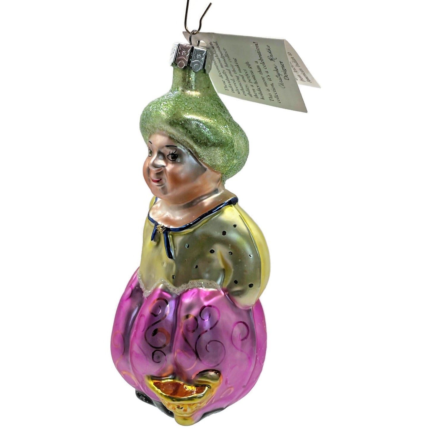 Christopher Radko Aladdin Genie Lamp Christmas Tree Decor Ornament 91-029-2
