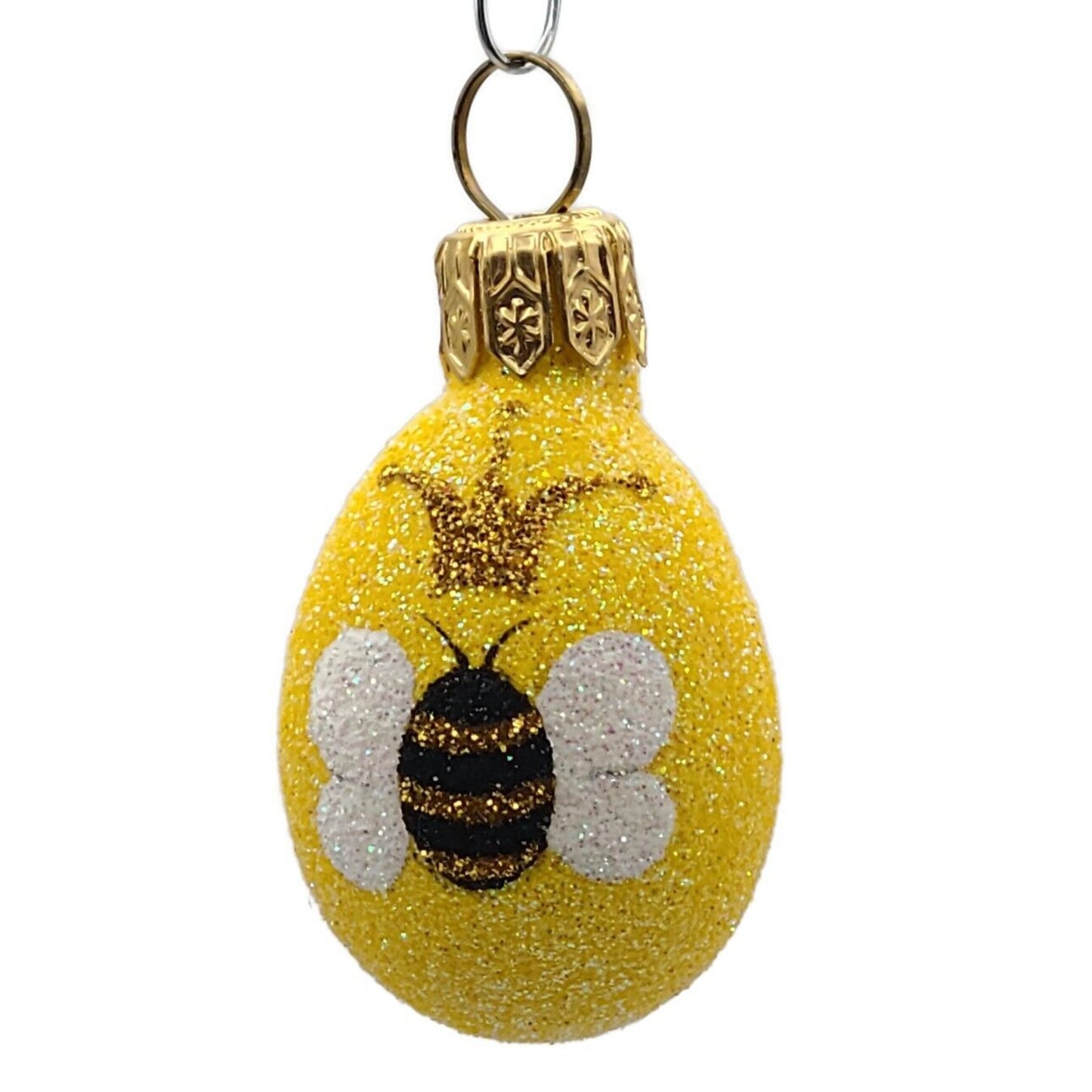 Patricia Breen Miniature Egg Bee With Crown Easter Holiday Tree Ornament