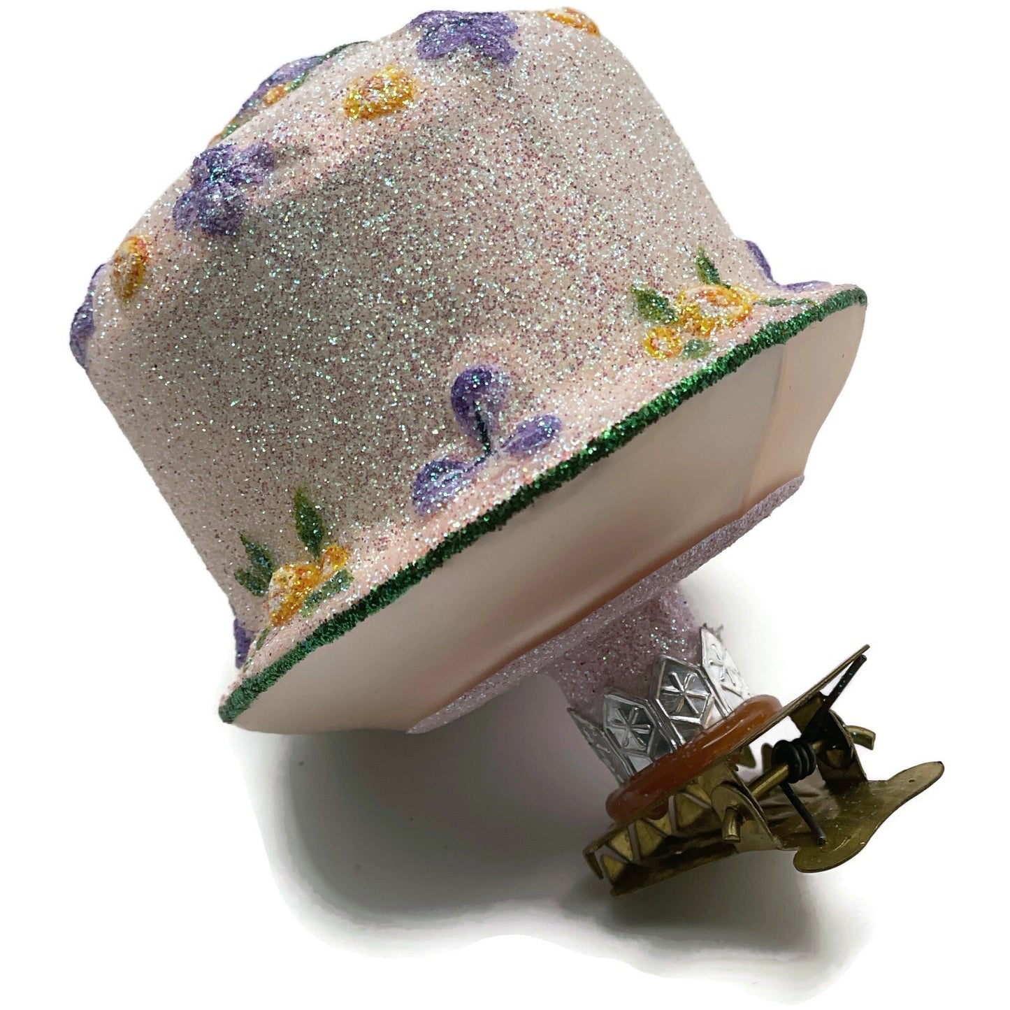 Patricia Breen Sweet Cake Pink Icing Clip On Christmas Holiday Tree Ornament