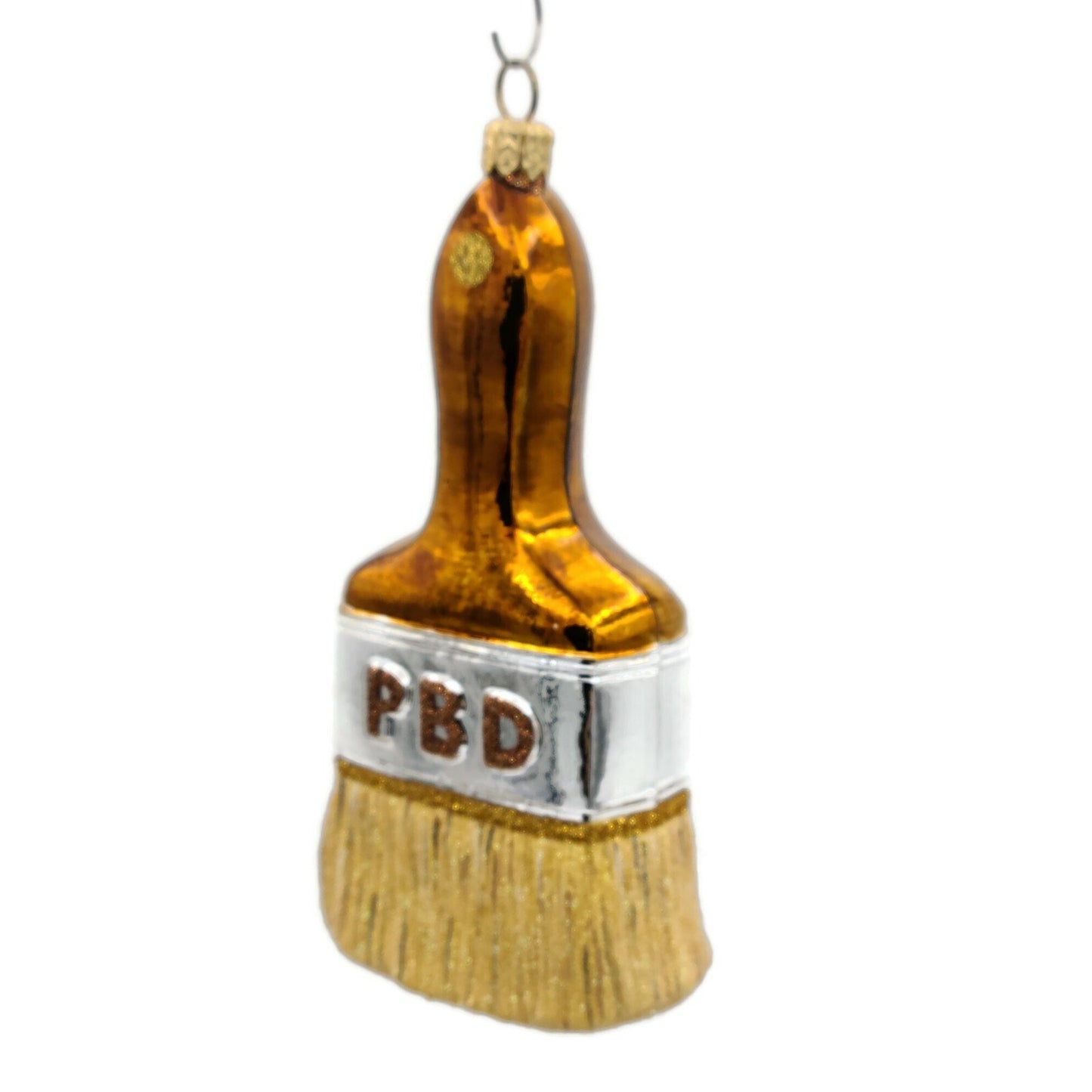 Patricia Breen PB Paint Brush Peach Art Christmas Tree Ornament Peachtree Place