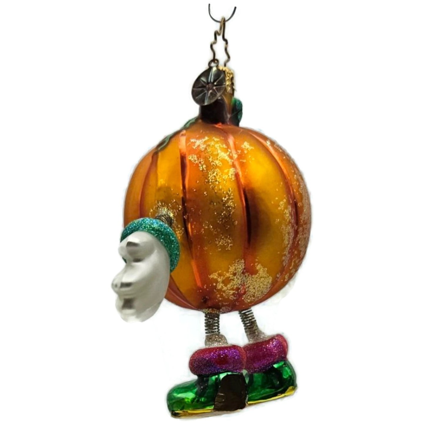 Christopher Radko Tricky Treats Pumpkin Halloween Christmas Tree Ornament