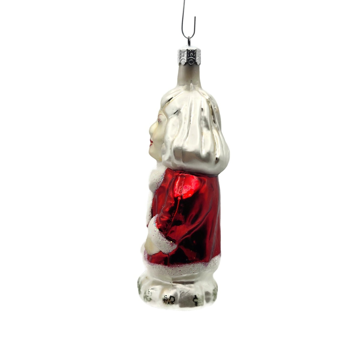 Christopher Radko Mrs Santa Claus Red Christmas Holiday Tree Ornament 92-059-0