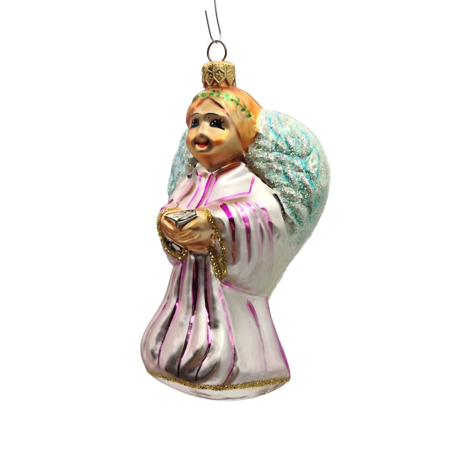 Christopher Radko On Wings of Hope Angel Christmas Holiday Tree Ornament 1995