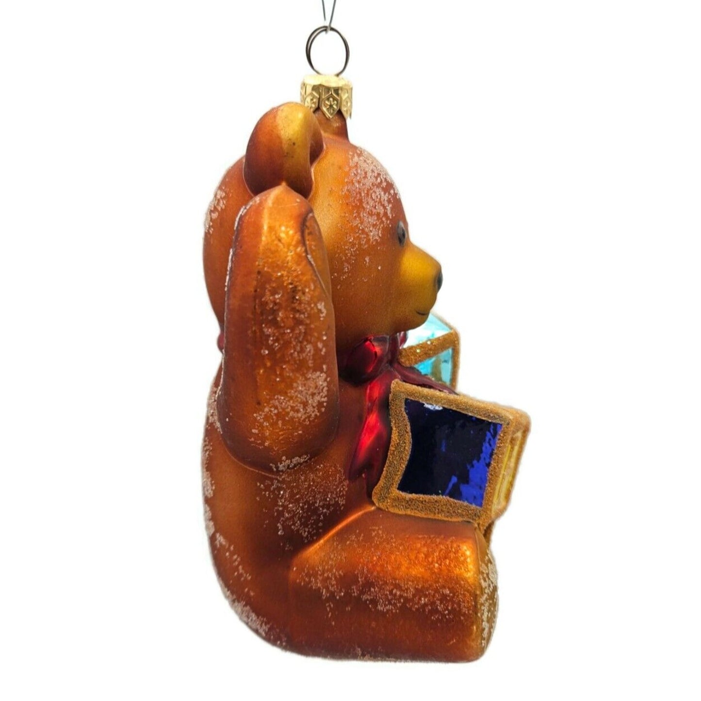 Christopher Radko FAO Schwartz Bear Christmas Holiday Tree Ornament 97-FAO-04