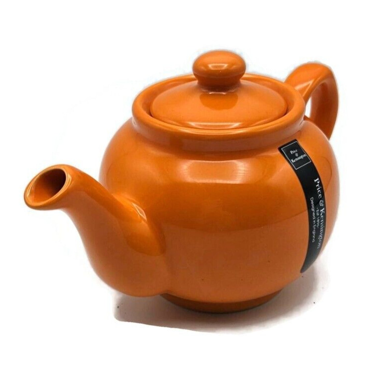 Teapot Traditional Orange Tea Serving Price Kensington Stoneware 2 Fluid Cups