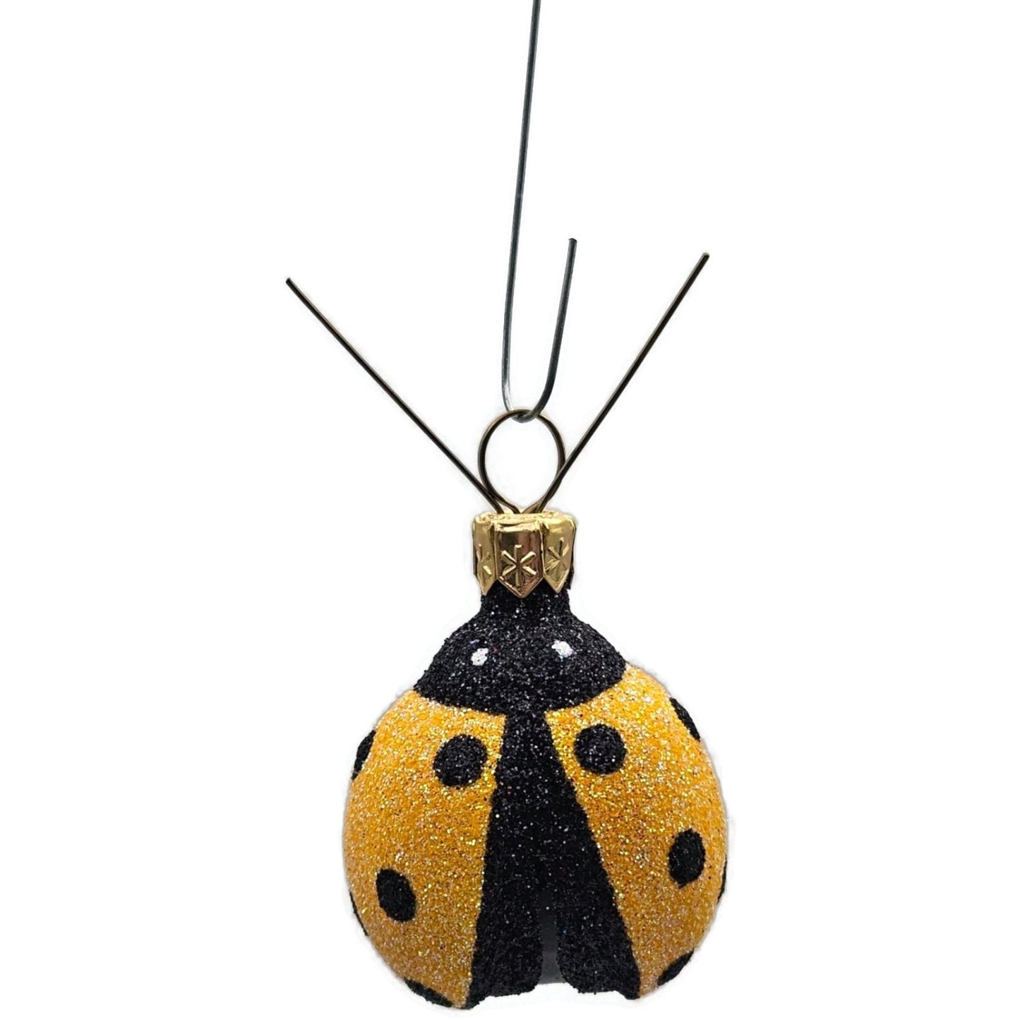 Patricia Breen Ladybug Ladybug Yellow Open Wing Spring Christmas Tree Ornament