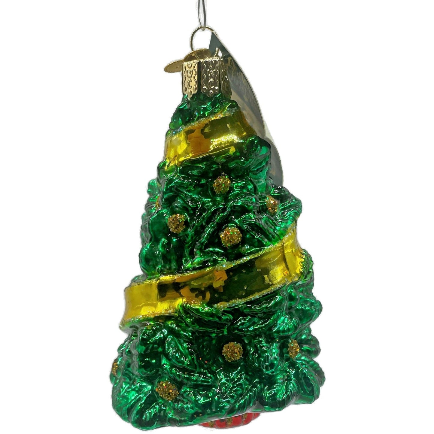 Support Our Troops Yellow Ribbon Military Old World Christmas Tree Ornament OWC