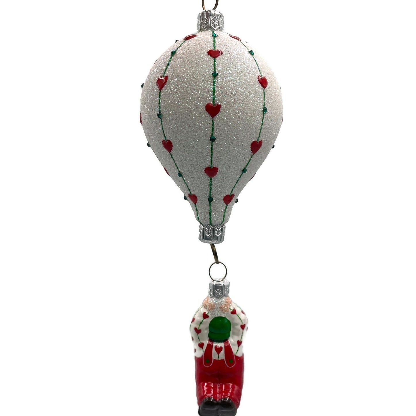 Patricia Breen Miniature Balloon Boy Hearts Valentines Christmas Tree Ornament