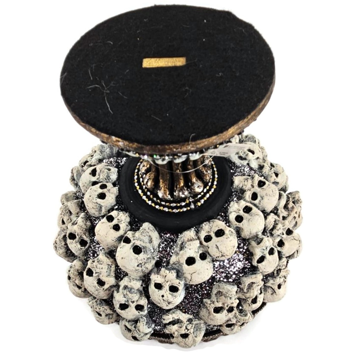 Katherine’s Collection Shakesfeare Skull Bowl Halloween Decor Gothic Centerpiece